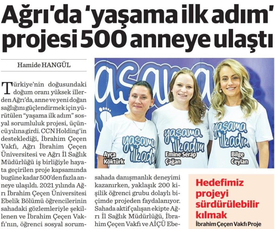 Ağrı'da 'Yaşama İlk Adım' Projesi 500 Anneye Ulaştı - DÜNYA