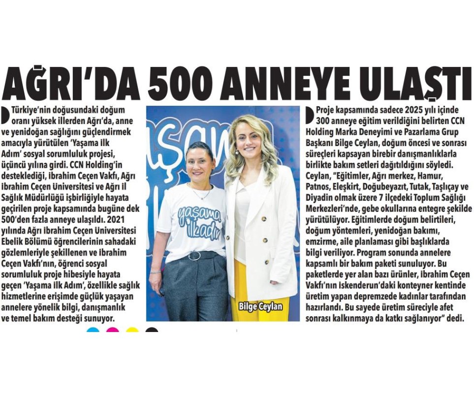 Ağrı'da 500 Anneye Ulaştı - POSTA