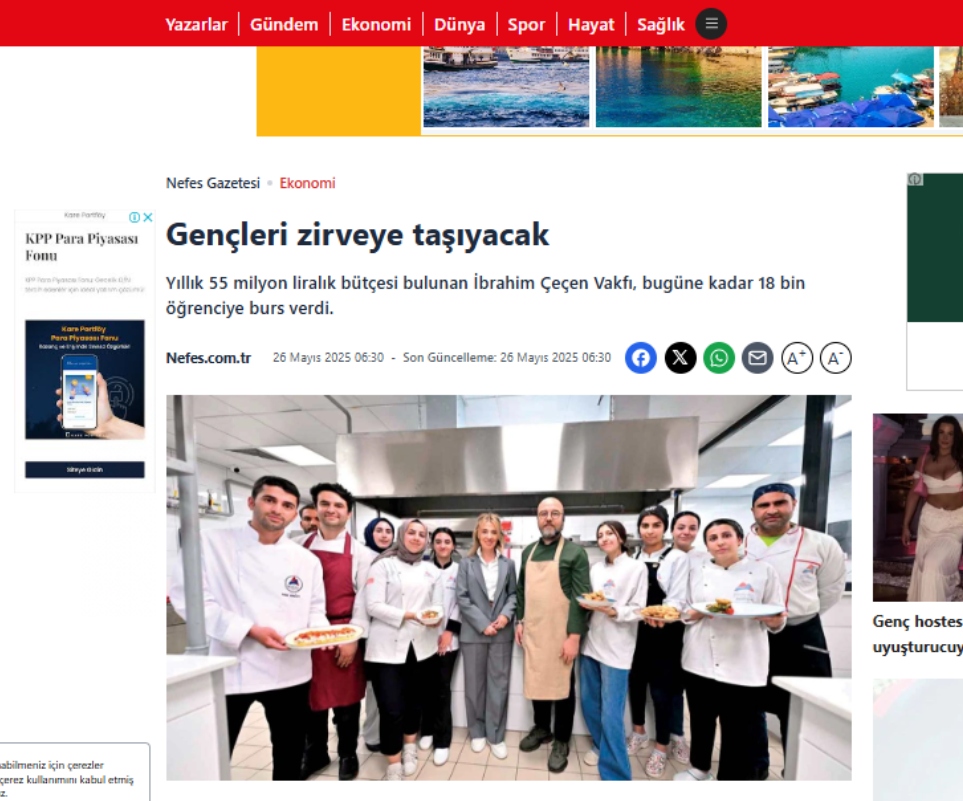 ZİRVENİN ŞEFLERİ AĞRIDA YETİŞİYOR - NEFES