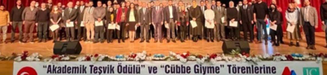 IC VAKFI AKADEMİK TEŞVİK ÖDÜLLERİ